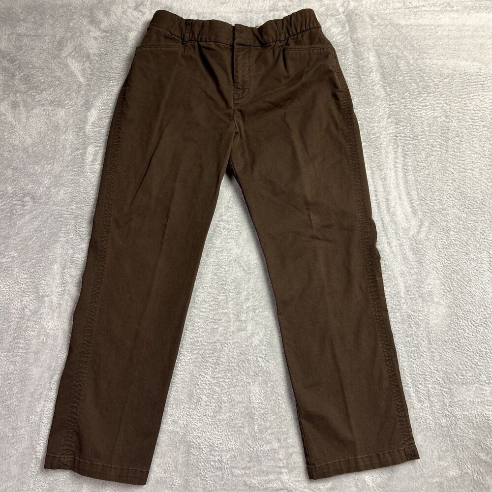 Christopher Banks Womens Dress Pants Signature Comfort Sz. 10 Short Brown